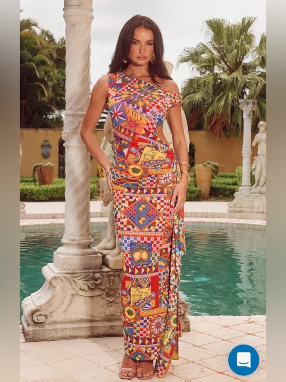 Runaway The Label Phaedra Maxi Dress